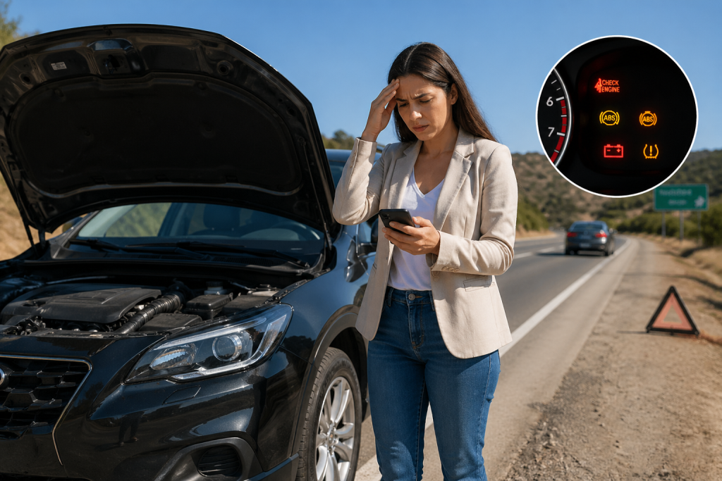 stock image depicting a vehicle defect scenario